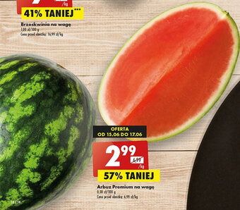 Biedronka Arbuz Premium 1kg oferta