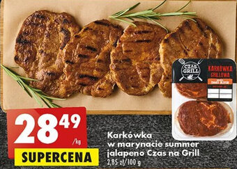 Biedronka Karkówka w marynacie summer jalapeno Czas na Grill 1kg oferta