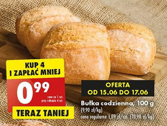 Biedronka Bułka codzienna, 100 g oferta