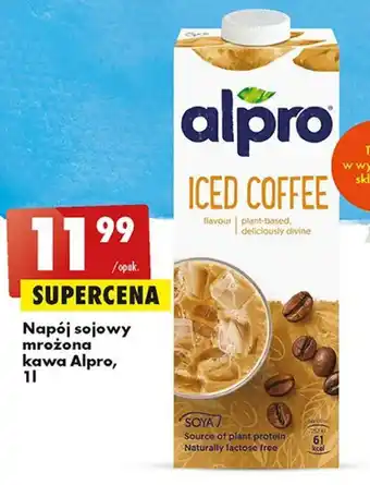 Biedronka Napój Sojowy mrożona kawa Alpro, 1l oferta