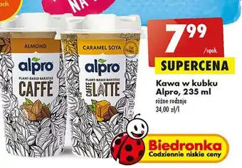 Biedronka Kawa w kubku Alpro, 235 ml oferta