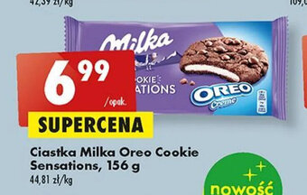 Biedronka Ciastka Milka Oreo Cookie Sensations, 156 g oferta