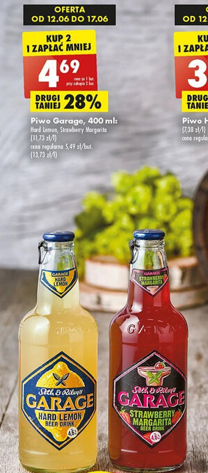 Biedronka Piwo Garage, 400 ml oferta