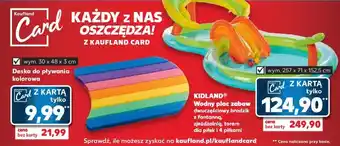 Kaufland Deska do pływania kolorowa wym. 30 x 48 x 3 cm oferta