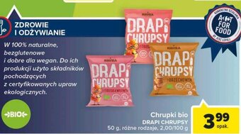 Carrefour Chrupki bio DRAPI CHRUPSY 50g oferta