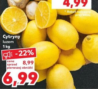 Kaufland Cytryny luzem 1kg oferta