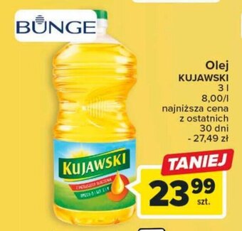 Carrefour Olej KUJAWSKI 3l oferta
