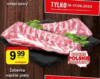 Gram Market Żeberka wąskie płaty 1kg oferta