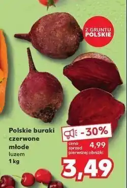 Kaufland Burak czerwony młody 1 KG oferta