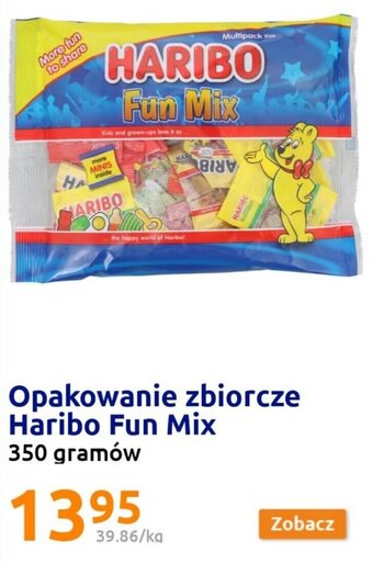 Action Opakowanie zbiorcze Haribo Fun Mix 350 g oferta