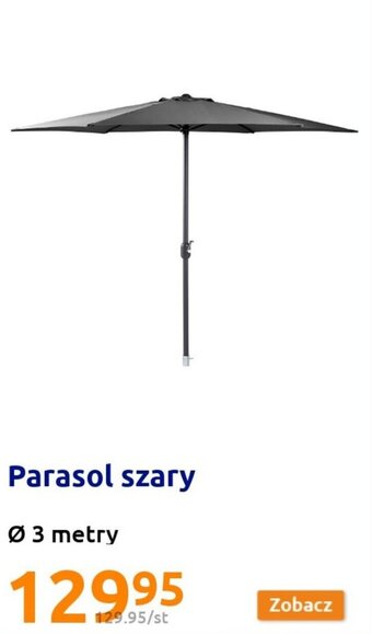 Action Parasol szary oferta