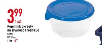 E.Leclerc Pojemnik fresh&go 1 l keter oferta