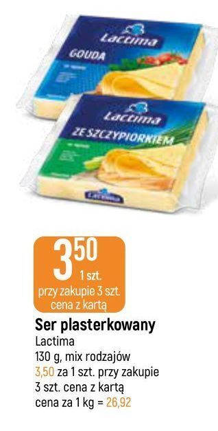 E.Leclerc Ser topiony do smarowania gouda lactima oferta
