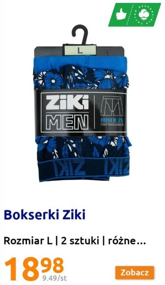Action Bokserki Ziki 2 sztuki oferta
