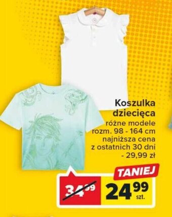 Carrefour Koszulka dziecięca oferta
