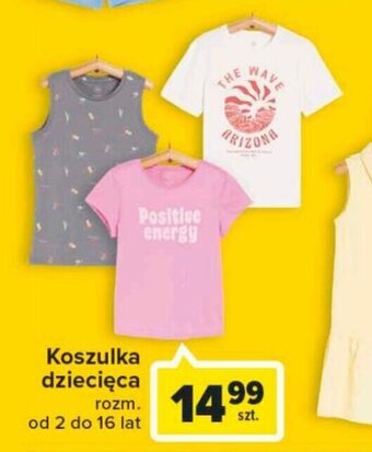 Carrefour Koszulka dziecięca oferta