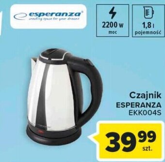 Carrefour Czajnik ESPERANZA EKK004S oferta