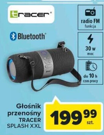 Carrefour Głośnik przenośny TRACER SPLASH XXL oferta