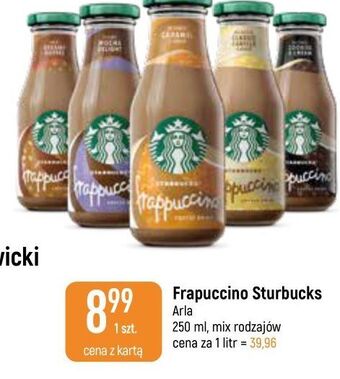 E.Leclerc Napój salted caramel brownie starbucks frappuccino oferta