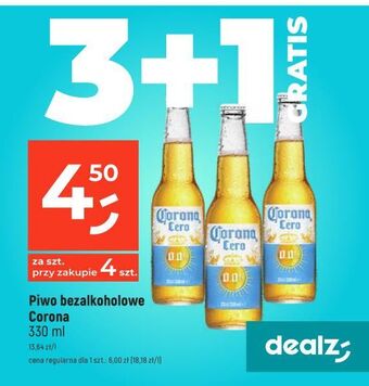 Dealz Piwo corona extra 0.0% oferta