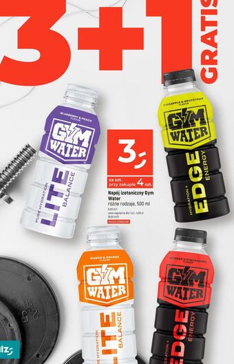 Dealz Napój izotoniczny mango & orange gym water lite oferta