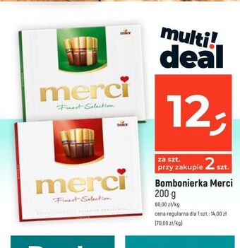 Dealz Bombonierka czerwona storck merci oferta