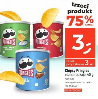 Dealz Chipsy paprykowe pringles oferta