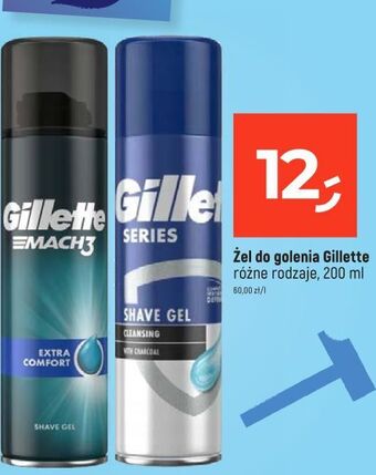 Dealz Żel do golenia extra comfort gillette mach3 oferta