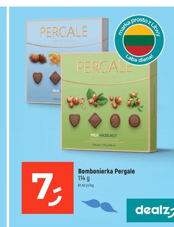 Dealz Praliny milk hazelnut pergale oferta