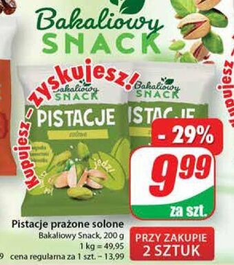 Dino Pistacje solone bakaliowy snack oferta