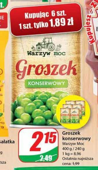 Dino Groszek konserwowy warzyw moc oferta