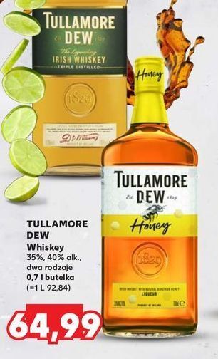 Whisky tullamore dew honey