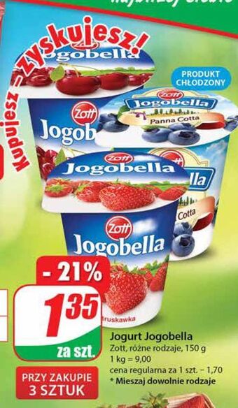 Dino Jogurt truskawka zott jogobella oferta