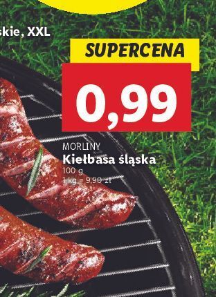 Lidl Kiełbasa śląska morliny oferta