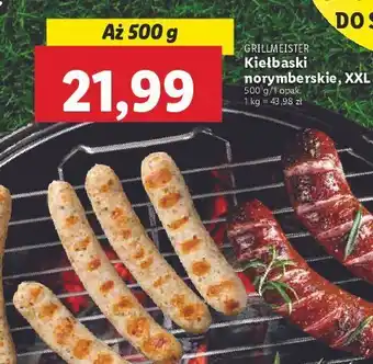 Lidl Kiełbaski norymberskie grill meister oferta