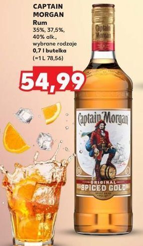 Kaufland Rum captain morgan spiced gold oferta