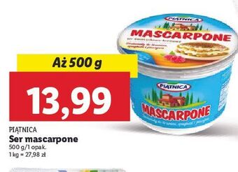 Lidl Mascarpone piątnica oferta