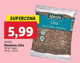 Lidl Nasiona chia alesto oferta