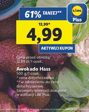 Lidl Awokado hass oferta