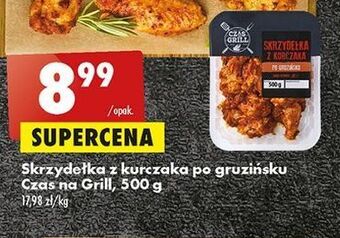 Biedronka Skrzydełka z kurczaka po gruzińsku czas na grill oferta
