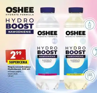 Biedronka Napój nawodnienie lemon oshee hydro boost oferta