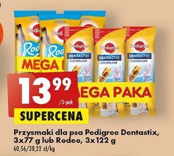 Biedronka Przysmak dla psa pedigree dentastix oferta