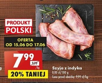 Biedronka Szyja z indyka oferta