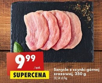 Biedronka Sznycle z szynki górnej zrazowej oferta