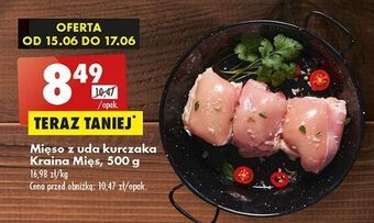 Biedronka Mięso z uda kurczaka kraina mięs oferta