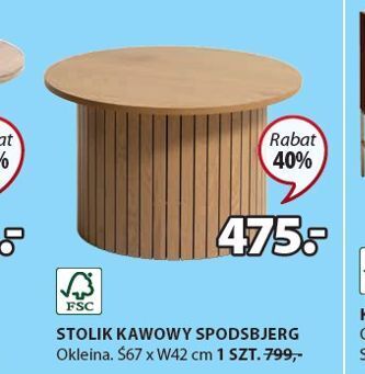 JYSK Stolik kawowy oferta