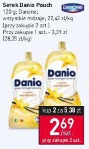 Stokrotka Serek Danio Pouch 120 g oferta