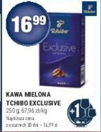 Stokrotka KAWA MIELONA TCHIBO EXCLUSIVE 250 g oferta