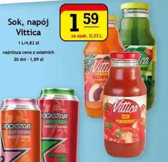 Gram Market Sok, napój Vittica 0,33 L oferta