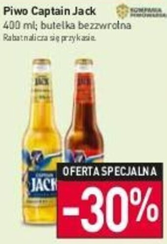 Stokrotka Piwo Captain Jack 400 ml oferta